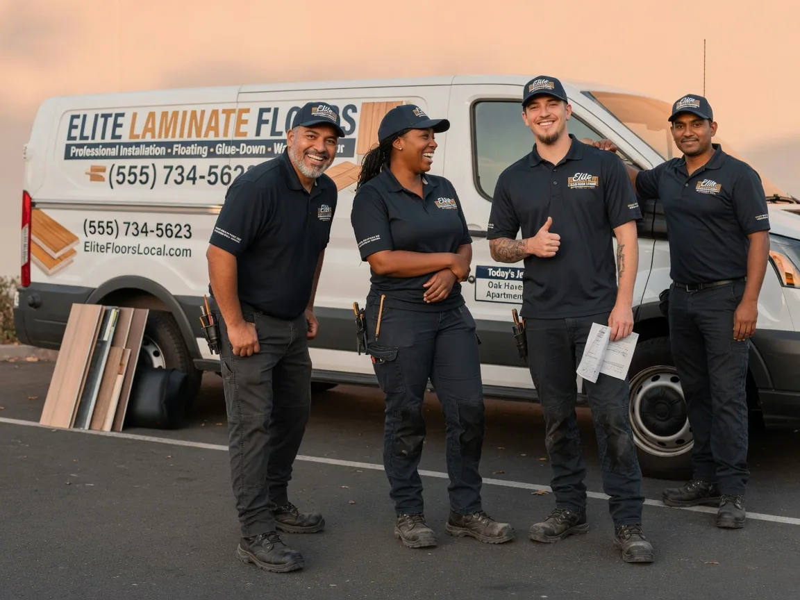 Laminate flooring installation company in Machesney Park, IL